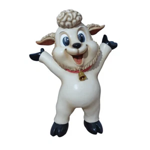 Cartoon Lamb Standing Life Size Comic Statue Prop Resin Display Decor Figurine - Picture 1 of 3