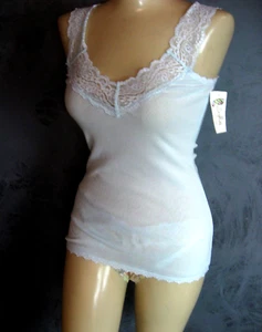Lencería Claire Pettibone Encaje Cami Dúo Azul + Tanga Nupcial Paloma Mariposas Nuevo sin Etiquetas - Imagen 1 de 12