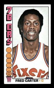 Fred Carter 1976-77 Topps #111 excelente estado - Imagen 1 de 2