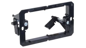 Arlington LV1-10 Low Voltage Mounting Bracket, 1-Gang, Black, 10-Pack - Picture 1 of 1