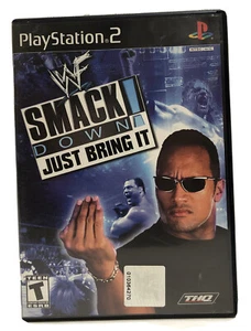 WWF SmackDown Just Bring It (Sony PlayStation 2, 2001) PS2 WWE Spiel - Kostenloser Versand - Bild 1 von 3