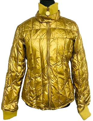 Chaqueta acolchada dorada Steven Madden - Talla: L - NUEVA CON ETIQUETAS Foto 1 de 4