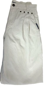 NEW Vintage LA Gear Men's Size 30X32 White Jeans Extra Pockets and Metal Rivets - Picture 1 of 17