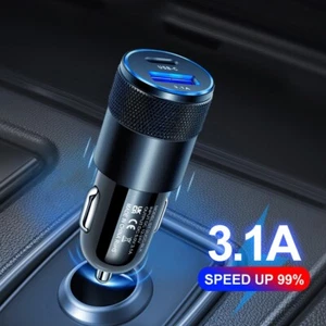 Chargeur Voiture Noir Outils 66W C Chargeur Voiture Chargeur Type PD Rapide - Photo 1 sur 15