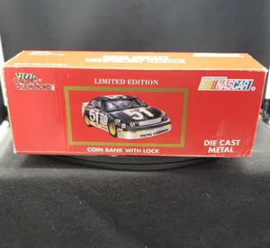 Racing Champions Coin Bank w/Lock Die Cast Limited Edition #3 Dale Earnhardt NIB - Picture 1 of 9
