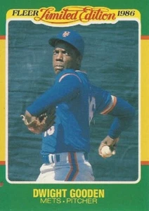 1986 Fleer LE Baseball Superstars #20 of 44 Dwight Gooden New York Mets - Picture 1 of 2