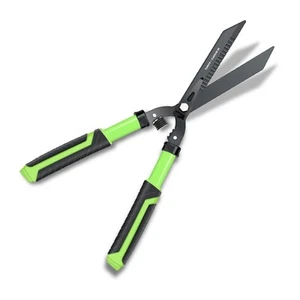 Professional Heavy Duty Hedge Shears 23" - Serrated Blade & Dual Shock Handle... - Picture 1 of 7