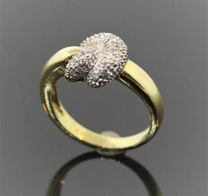 BUCHERER BRILLANTRING 0,14ct 750er GOLD BICOLOR WERT 1598,-€ - Bild 1 von 5
