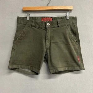 Aussiebum Chino Canvas Shorts Grün Herren Medium - Bild 1 von 9