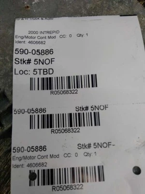 Chrysler Intrepid 2000 motor 2,7 ecu módulo de control informático 4606682 Foto 1 de 4