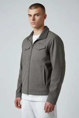 Marmot Hawkins Olive Green Fleece Midweight Hiking Jacket Coat Men's Small New - Image 1 of 4