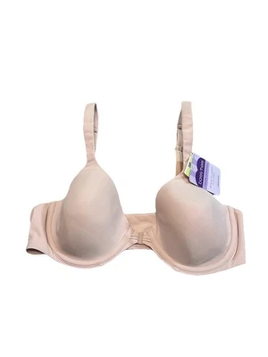 Barely There 胸罩 38B 钢圈 4669 Fuller Coverage Front Close 全新带标签钢圈 — 第 1/4 张图片