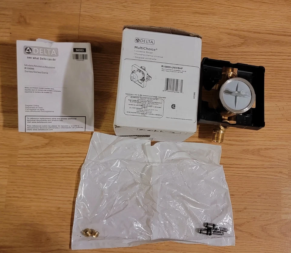 Delta R10000-UNWSHF MultiChoice универсальный клапан для душа - Изображение 1 из 1