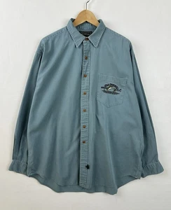Ralph Lauren Polo Country Polo Sportsman Faded Blue Button Down Shirt Mens Sz XL - Picture 1 of 12
