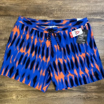 Bañador Reebok Board Shorts Nuevo con Etiquetas Para Hombre XXL 2XL Playa Piscina Tejido Forrado Foto 1 de 4