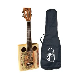 Roadhouse Cigar Box Ukulele with Gig Bag - Picture 1 of 4