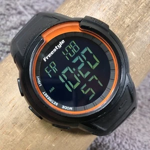 Freestyle Men FS85012 Multifunction Rubber Quartz Digital 47mm Watch 7 3/4" - Picture 1 of 13