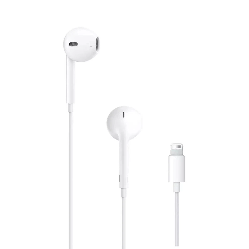 Auriculares Apple con cable (conector de iluminación) sin usar y funcionan muy bien Foto 1 de 4