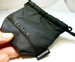 Panasonic Lumix canvas Lens Pouch Case 4x4" for M4/3 20mm f1.7 14mm f2.5 g - Picture 1 of 10