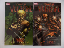Lot 2 Dark Wolverine Vol 1 and 2 The Prince My Hero Graphic Novel by Daniel Way
