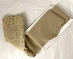 +MD Women Graduated Compression Pantyhose Support Stockings 15-20 mmHg Nude S/M - Picture 1 of 6