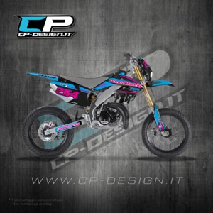 Kit Grafiche per - HM Vent 50 - da 2009 a 2021 Race 2 Sticker Decal - Picture 1 of 3