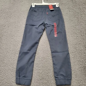 Levi’s Kids Nylon Joggers Size 8 Regular Elastic Waist, Comfortable for Ages 7-8 - Picture 1 of 17