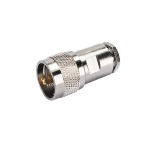 UHF PL-259 male Plug RF Coax Connector Clamp for RG58,RG400,RG142,LMR195 Cable - Picture 1 of 3