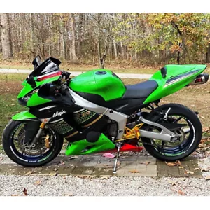 Kit de carenados con asiento y pegatina para Kawasaki Ninja 2005 2006 ZX6R ZX636 cuadro ABS - Imagen 1 de 4