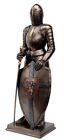 Medieval Knight In Armour With Sword, Figure.Cold Cast Bronze By Veronese.Great