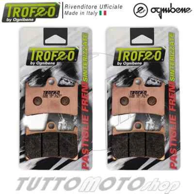 Pastiglie YAMAHA YZF-R1 1000 1999 2000 2001 2002 YZFR Anteriori Sinter TROFEO - Immagine 1 di 4