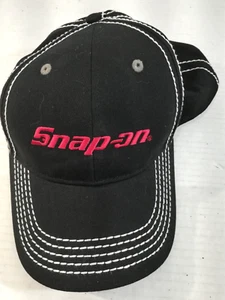 Snap-On cap Choko hook & loop adjustable one size black VGC - Picture 1 of 4