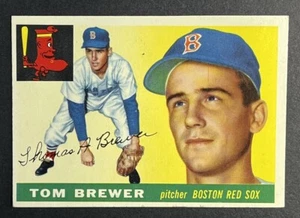 1955 Topps Tom Brewer #83 VGEX-EX Boston Red Sox - Picture 1 of 4