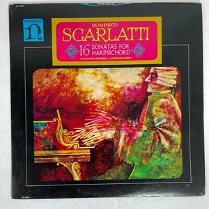 Domenico Scarlatti - Luciano Sgrizzi – 16 Sonatas For Harpsichord Vinyl, LP - Imagen 1 de 2