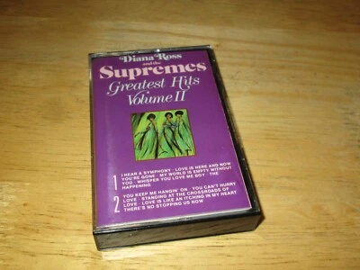 Greatest Hits, Vol. 2 by Diana Ross & the Supremes (Cassette, 1989, Motown) - Image 1 of 4