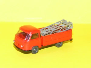 Wiking - Borgward 611 Pritsche mit Ladung - rot - 1/87 H0 - neuwertig - ohne Ovp - Bild 1 von 4