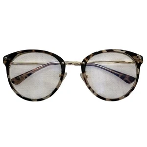 Blue Light Glasses Tortoiseshell and Gold Frames Anti Glare Eye Strain Computer - Picture 1 of 4
