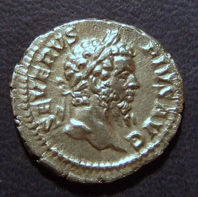 SEPTIMIO SEVERO. AR DENARIUS, CALIDAD INCREÍBLE. HERMOSA MONEDA DE HUELGA CENTRAL. Foto 1 de 2