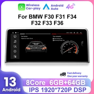 10.25" Android 4G.0 Autoradio CarPlay 64GB GPS Navi für BMW F30 F31 F33 F36 NBT - Bild 1 von 16