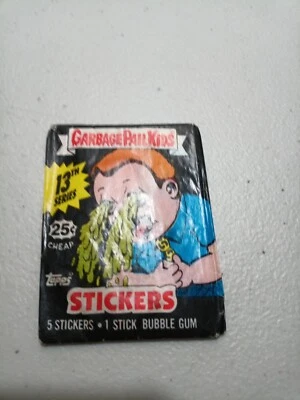 1988 Garbage Pail Kids Original Series 13  Wax Pack Gum Intact - Image 1 of 2