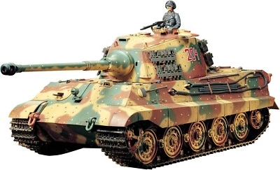 Tamiya 1/16 Radio Control Tank Series No.17 German Tank KingTiger Full Operation - Image 1 of 4