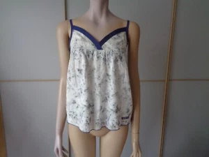 DKNY STRAPPY TOP  SLEEVELESS ZIP~BUTTON  FASTENING  SIZE 12~~BNWOT - Picture 1 of 6