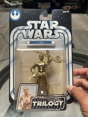 Figura Trilogía Original OTC Star Wars Firmada por Anthony Daniels A New Hope C-3PO Foto 1 de 3