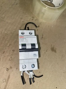 AEG ELFA E92S UL C2 AMP 2 pole CIRCUIT BREAKER 277V AC - Picture 1 of 6