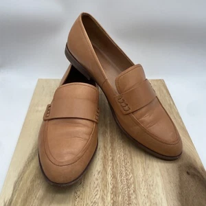 Madewell Alex Loafer In Leather English Saddle Brown Women's Size 8.5 - Picture 1 of 10