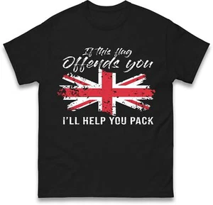 If This Flag Offend You I'll Help You back T-Shirt,Remembrance Day,Armistice Day - Picture 1 of 9