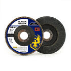5 Pack 4.5" x 7/8" XL 36 Grit High Density Flap Discs Jumbo Grinding Wheels T29