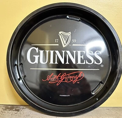 GUINNESS BREWING RARE METAL 13 INCH BEER TRAY 1759 GUINNESS IRELAND - Image 1 of 4
