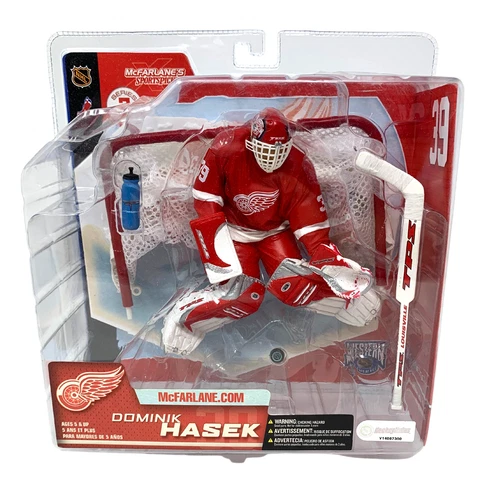 Mcfarlane NHL Dominik Hasek Detroit Red Wings Red Jersey Series 7 Figure Cover