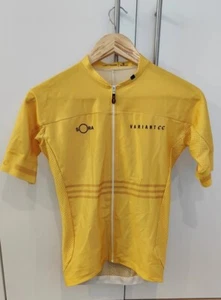 Extremely Rare Sora Variant CC Men's Cycling Jersey in Vibrant Yellow Size Small - Picture 1 of 14